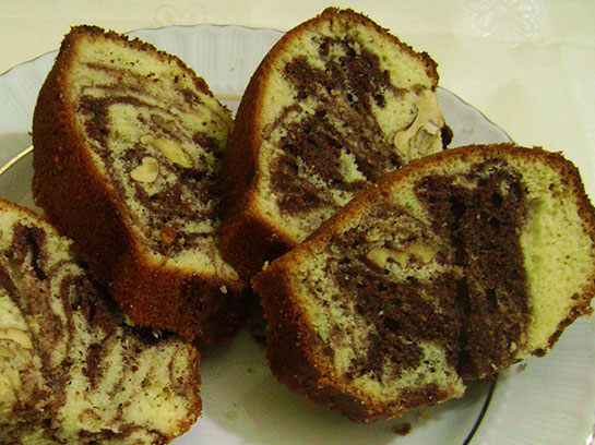 Cevizli Kakaolu Kek Tarifi ve Malzemeleri